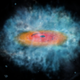 Artist’s concept of black hole formation (Image: NASA/CXC/M. Weiss)
